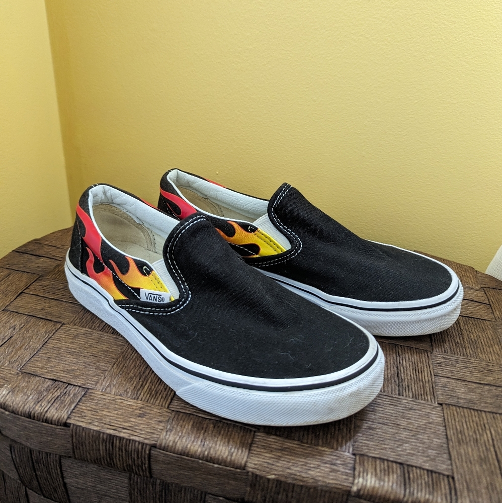 Vans Flame Slip-On Sneakers